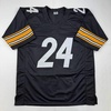 image:imageAutographedSigned Joey Porter Jr Pittsburgh Black Football Jersey JSA COA