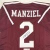 image:imageAutographedSigned Johnny Manziel Texas AampM Maroon College Football Jersey JSA COA