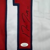 image:imageAutographedSigned Jose Ramirez Cleveland White Baseball Jersey Beckett BAS COA