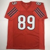 image:imageAutographedSigned Mike Ditka Chicago Orange Football Jersey JSA COA