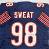 image:imageAutographedSigned Montez Sweat Tez Effect Chicago Blue Football Jersey PSA COA
