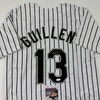 image:imageAutographedSigned Ozzie Guillen Chicago Pinstripe Baseball Jersey JSA COA