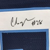 image:imageFramed AutographedSigned Chris Johnson 33x42 Tennessee Dark Blue Football Jersey JSA COA