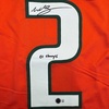image:imageFramed AutographedSigned Willis McGahee 35x39 01 Champs Miami Orange College Football Jersey Beckett BAS COA