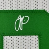 image:imageFramed Facsimile Autographed Jayson Tatum 35x39 Boston White Reprint Laser Auto Basketball Jersey
