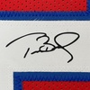 image:imageFramed Facsimile Autographed Tom Brady 35x39 New England Red Reprint Laser Auto Football Jersey