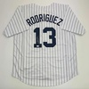 image:imageAutographedSigned Alex Rodriguez New York Pinstripe Baseball Jersey JSA COA