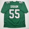 image:imageAutographedSigned Brandon Graham Philadelphia Kelly Green Football Jersey JSA COA