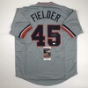 image:imageAutographedSigned Cecil Fielder Detroit Grey Baseball Jersey JSA COA