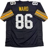image:imageAutographedSigned Hines Ward Pittsburgh Black Retro Football Jersey Beckett BAS COA