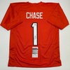 image:imageAutographedSigned JaMarr Chase Cincinnati Orange Football Jersey JSA COA