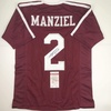image:imageAutographedSigned Johnny Manziel Texas AampM Maroon College Football Jersey JSA COA