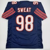 image:imageAutographedSigned Montez Sweat Tez Effect Chicago Blue Football Jersey PSA COA