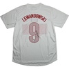 image:imageAutographedSigned Robert Lewandowski Poland White Soccer Futbol Jersey Beckett BAS COA