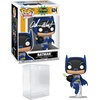 image:imageAdam West Batman 624 1966 with Bomb Facsimile Signed Reprint Laser Autographed Funko POP Heroes Figurine with Protector Case