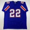 image:imageFacsimile Autographed Emmitt Smith Florida Blue Reprint Laser Auto College Football Jersey Size Mens XL