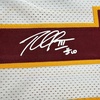image:imageFacsimile Autographed Robert Griffin III Washington White Reprint Laser Auto Football Jersey Size Mens XL
