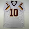 image:imageFacsimile Autographed Robert Griffin III Washington White Reprint Laser Auto Football Jersey Size Mens XL