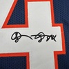 image:imageFacsimile Autographed Shannon Sharpe Denver Blue Reprint Laser Auto Football Jersey Size Mens XL