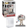 image:imageMark Hamill Luke Skywalker 765 with Remote Facsimile Signed Reprint Laser Autographed Funko POP Movies Star Wars Figurine with Protector Case