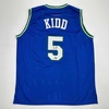 image:imageFacsimile Autographed Jason Kidd Dallas Blue Reprint Laser Auto Basketball Jersey Size Mens XL