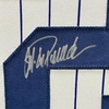 image:imageFramed AutographedSigned Jorge Posada 35x39 New York Pinstripe Baseball Jersey Beckett BAS COA