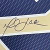 image:imageFramed AutographedSigned Marshall Faulk 35x39 St Louis Navy Blue Football Jersey Beckett BAS COA