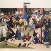image:imageAutographedSigned Mario Manningham New York Giants Super Bowl Catch 16x20 Football Photo JSA COA