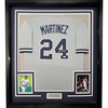 image:imageFramed AutographedSigned Tino Martinez 33x42 New York Grey Baseball Jersey PSADNA COA