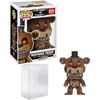image:imageNightmare Freddy 111 Five Nights at Freddys Funko POP Games Figurine Bundle with HOFSM Protector Case