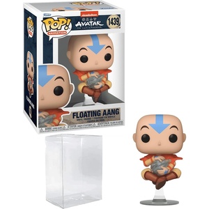 image:imageFloating Aang 1439 Avatar The Last Airbender Funko POP Animation Anime Figurine Bundle with HOFSM Protector Case