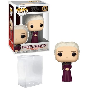 image:imageRhaenyra Targaryen 16 in Purple Robe House of the Dragon Game of Thrones Funko POP TV Figurine Bundle with HOFSM Protector Case