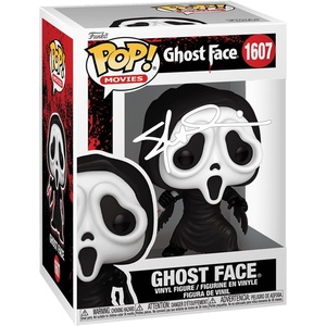 image:imageSkeet Ulrich Ghostface 1607 Scream Facsimile Signed Reprint Laser Autographed Funko POP Movies Figurine with Protector Case