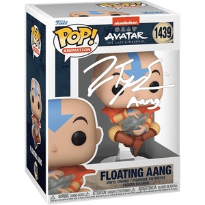 image:imageZach Tyler Eisen Floating Aang 1439 Avatar The Last Airbender Facsimile Signed Reprint Laser Autographed Funko POP Animation Anime Figurine with Protector Case