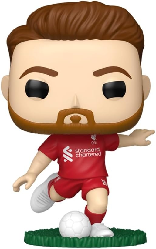 image:imageAlexis Mac Allister 75 Facsimile Signed Reprint Laser Autographed Funko POP Soccer Liverpool Figurine with Protector Case