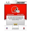 image:image2025 Panini Instant Quinshon JudkinsShedeur Sanders 261 Rookie Tandem Rolls Over Raiders Cleveland Browns Rookie RC Football Card