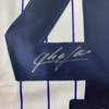 image:imageAutographedSigned Aroldis Chapman New York Pinstripe Baseball Jersey Beckett BAS COA