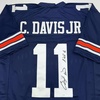image:imageAutographedSigned Chris Davis Jr Auburn Blue College Football Jersey JSA COA