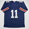 image:imageAutographedSigned Chris Davis Jr Auburn Blue College Football Jersey JSA COA