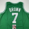 image:imageAutographedSigned Dee Brown Boston Green Basketball Jersey JSA COA