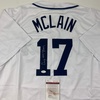 image:imageAutographedSigned Denny McLain Detroit White Baseball Jersey JSA COA