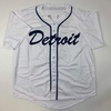 image:imageAutographedSigned Denny McLain Detroit White Baseball Jersey JSA COA