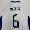 image:imageAutographedSigned Harry Maguire England White Soccer Jersey Beckett BAS COA