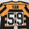 image:imageAutographedSigned Jack Ham HOF 88 Pittsburgh Bumble Bee Football Jersey JSA COA