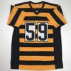 image:imageAutographedSigned Jack Ham HOF 88 Pittsburgh Bumble Bee Football Jersey JSA COA