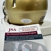 image:imageAutographedSigned Joe Theismann CHOF 2003 Notre Dame Fighting Irish Mini Football Helmet JSA COA