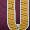 image:imageAutographedSigned Mike Sainristil Washington Burgundy Football Jersey Beckett BAS COA