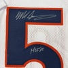 image:imageAutographedSigned Mike Singletary HOF 98 Chicago White Football Jersey JSA COA