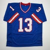 image:imageAutographedSigned Odell Beckham Jr OBJ New York Retro Blue Football Jersey Beckett BAS COA