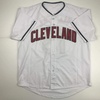 image:imageAutographedSigned Omar Vizquel Cleveland White Baseball Jersey PSADNA COA